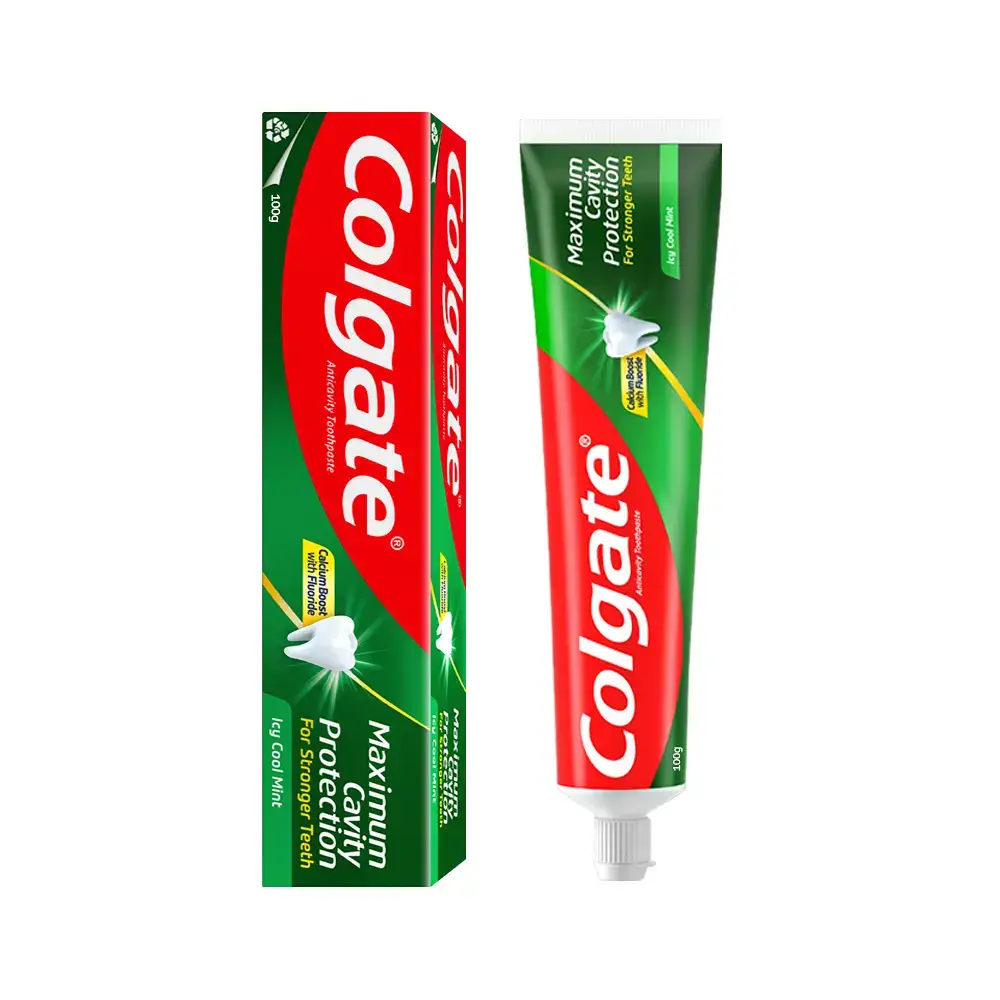 [고불소] 콜게이트 맥시멈 캐비티 프로텍션 쿨민트 치약 100g